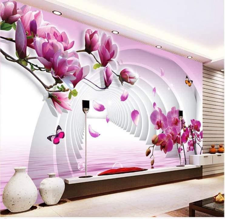 Customized wall papers 3 D/ 5D/ 7D